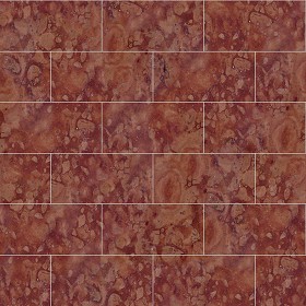 Textures   -   ARCHITECTURE   -   TILES INTERIOR   -   Marble tiles   -  Red - Asiago red marble floor tile texture seamless 14597