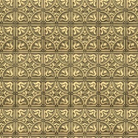 Textures   -   MATERIALS   -   METALS   -  Panels - Brass metal panel texture seamless 10406