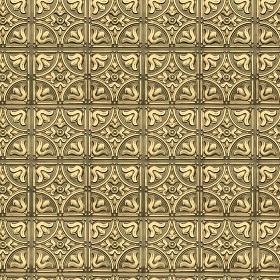 Textures   -   MATERIALS   -   METALS   -   Panels  - Brass metal panel texture seamless 10406 (seamless)