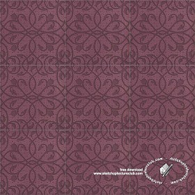Textures   -   ARCHITECTURE   -   TILES INTERIOR   -   Ornate tiles   -   Mixed patterns  - Ceramic ornate tile texture seamless 20243 (seamless)