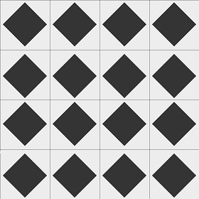Textures   -   ARCHITECTURE   -   TILES INTERIOR   -   Cement - Encaustic   -  Checkerboard - Checkerboard cement floor tile texture seamless 13414
