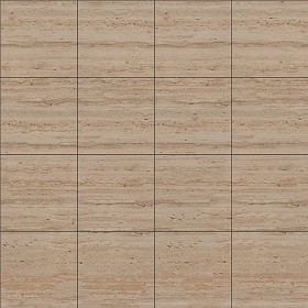 Textures   -   ARCHITECTURE   -   TILES INTERIOR   -   Marble tiles   -  Travertine - Classic travertine floor tile texture seamless 14675