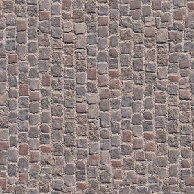 Textures   -   ARCHITECTURE   -   ROADS   -   Paving streets   -   Damaged cobble  - Damaged street paving cobblestone texture seamless 07458 (seamless)