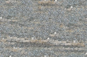 Textures   -   ARCHITECTURE   -   STONES WALLS   -  Damaged walls - Damaged wall stone texture seamless 08250
