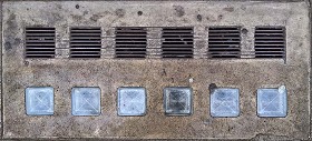 Textures   -   ARCHITECTURE   -   ROADS   -  Street elements - Dirt manhole with glass blocks texture 19704