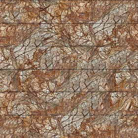 Textures   -   ARCHITECTURE   -   TILES INTERIOR   -   Marble tiles   -   Brown  - Forest brown marble tile texture seamless 14194 (seamless)