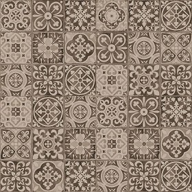 Textures   -   ARCHITECTURE   -   TILES INTERIOR   -   Ornate tiles   -  Patchwork - Patchwork tile texture seamless 16603