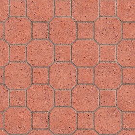 Textures   -   ARCHITECTURE   -   PAVING OUTDOOR   -   Terracotta   -   Blocks mixed  - Paving cotto mixed size texture seamless 06582 (seamless)