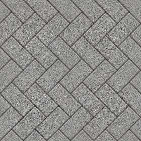 Textures   -   ARCHITECTURE   -   PAVING OUTDOOR   -   Pavers stone   -   Herringbone  - Stone paving outdoor herringbone texture seamless 06523 (seamless)