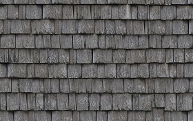 Textures   -   ARCHITECTURE   -   ROOFINGS   -  Shingles wood - Wood shingle roof texture seamless 03793