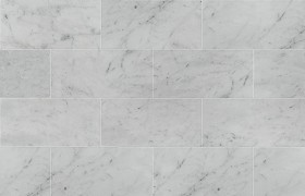 Textures   -   ARCHITECTURE   -   TILES INTERIOR   -   Marble tiles   -  White - Carrara white marble floor tile texture seamless 14818