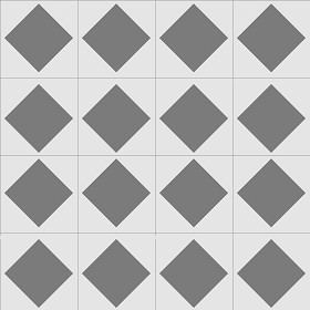 Textures   -   ARCHITECTURE   -   TILES INTERIOR   -   Cement - Encaustic   -  Checkerboard - Checkerboard cement floor tile texture seamless 13415