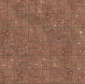 Textures   -   ARCHITECTURE   -   PAVING OUTDOOR   -   Terracotta   -   Blocks regular  - Cotto paving outdoor regular blocks texture seamless 06654 (seamless)
