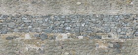 Textures   -   ARCHITECTURE   -   STONES WALLS   -  Damaged walls - Damaged wall stone texture seamless 08251
