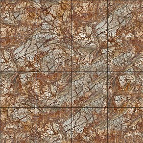 Textures   -   ARCHITECTURE   -   TILES INTERIOR   -   Marble tiles   -   Brown  - Forest brown marble tile texture seamless 14195 (seamless)