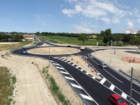 Textures   -   BACKGROUNDS &amp; LANDSCAPES   -   ROADS &amp; PARKINGS  - Roundabout landscape texture 17568