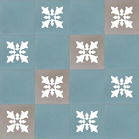 Textures   -   ARCHITECTURE   -   TILES INTERIOR   -   Cement - Encaustic   -  Encaustic - Traditional encaustic cement ornate tile texture seamless 13451