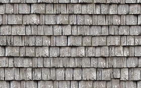 Textures   -   ARCHITECTURE   -   ROOFINGS   -  Shingles wood - Wood shingle roof texture seamless 03794