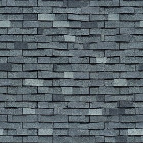 Textures   -   ARCHITECTURE   -   ROOFINGS   -  Asphalt roofs - Asphalt roofing texture seamless 03267