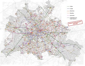 Textures   -   ARCHITECTURE   -   DECORATIVE PANELS   -   World maps   -   Metr&#242; maps  - Berlin metro map 03144