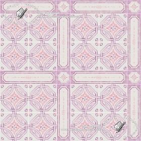 Textures   -   ARCHITECTURE   -   TILES INTERIOR   -   Ornate tiles   -  Geometric patterns - Ceramic floor tile geometric patterns texture seamless 18876