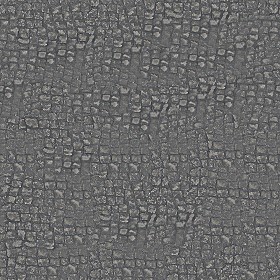 Textures   -   ARCHITECTURE   -   ROADS   -   Paving streets   -   Damaged cobble  - Damaged street paving cobblestone texture seamless 07460 (seamless)