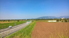 Textures   -   BACKGROUNDS &amp; LANDSCAPES   -   ROADS &amp; PARKINGS  - Highway landscape texture 17569