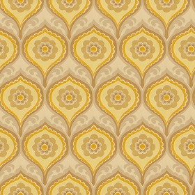 Textures   -   MATERIALS   -   WALLPAPER   -   Geometric patterns  - Vintage geometric wallpaper texture seamless 11087 (seamless)