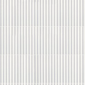 Textures   -   ARCHITECTURE   -   DECORATIVE PANELS   -   3D Wall panels   -   White panels  - White interior 3D wall panel texture seamless 02945 (seamless)