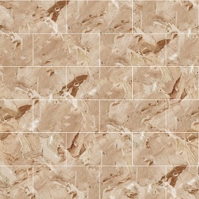Textures   -   ARCHITECTURE   -   TILES INTERIOR   -   Marble tiles   -  Cream - Breccia aurora marble tile texture seamless 14268
