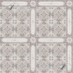 Textures   -   ARCHITECTURE   -   TILES INTERIOR   -   Ornate tiles   -   Geometric patterns  - Ceramic floor tile geometric patterns texture seamless 18877 (seamless)
