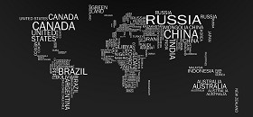 Textures   -   ARCHITECTURE   -   DECORATIVE PANELS   -   World maps   -  Chalkboard maps - Chalkboard interior decorative world map 03108