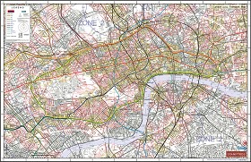 Textures   -   ARCHITECTURE   -   DECORATIVE PANELS   -   World maps   -   Various maps  - London transport map 03179