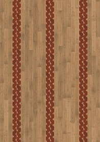 Textures   -   ARCHITECTURE   -   WOOD FLOORS   -  Decorated - Parquet decorated texture seamless 04643