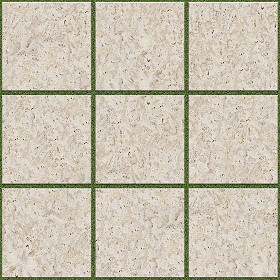 Textures   -   ARCHITECTURE   -   PAVING OUTDOOR   -   Marble  - Roman travertine paving outdoor texture seamless 17046 (seamless)