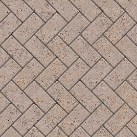 Textures   -   ARCHITECTURE   -   PAVING OUTDOOR   -   Pavers stone   -   Herringbone  - Stone paving outdoor herringbone texture seamless 06526 (seamless)