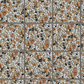 Textures   -   ARCHITECTURE   -   PAVING OUTDOOR   -   Washed gravel  - Washed gravel paving outdoor texture seamless 17869 (seamless)