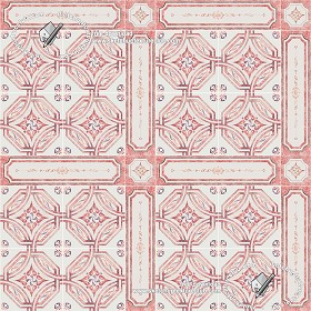 Textures   -   ARCHITECTURE   -   TILES INTERIOR   -   Ornate tiles   -   Geometric patterns  - Ceramic floor tile geometric patterns texture seamless 18878 (seamless)