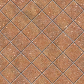 Textures   -   ARCHITECTURE   -   PAVING OUTDOOR   -   Terracotta   -   Blocks regular  - Cotto paving outdoor regular blocks texture seamless 06657 (seamless)