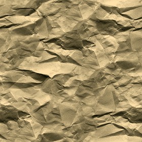 Textures   -   MATERIALS   -  PAPER - Crumpled gold paper texture seamless 10841