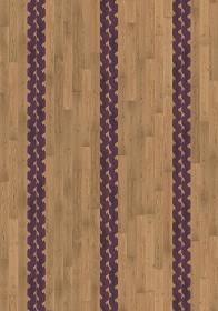 Textures   -   ARCHITECTURE   -   WOOD FLOORS   -  Decorated - Parquet decorated texture seamless 04644