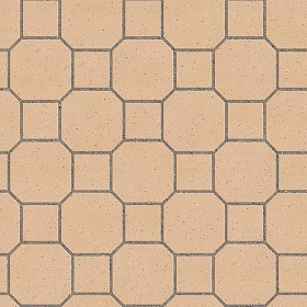 Textures   -   ARCHITECTURE   -   PAVING OUTDOOR   -   Terracotta   -  Blocks mixed - Paving cotto mixed size texture seamless 06586