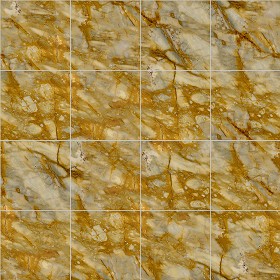 Textures   -   ARCHITECTURE   -   TILES INTERIOR   -   Marble tiles   -  Yellow - Siena yellow marble floor tile texture seamless 14914