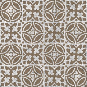 Textures   -   ARCHITECTURE   -   TILES INTERIOR   -   Cement - Encaustic   -  Victorian - Victorian cement floor tile texture seamless 13674