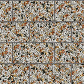 Textures   -   ARCHITECTURE   -   PAVING OUTDOOR   -   Washed gravel  - Washed gravel paving outdoor texture seamless 17870 (seamless)