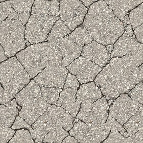 Textures   -   ARCHITECTURE   -   ROADS   -   Asphalt damaged  - Damaged asphalt texture seamless 07329 (seamless)