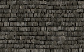 Textures   -   ARCHITECTURE   -   ROOFINGS   -  Shingles wood - Wood shingle roof texture seamless 03798