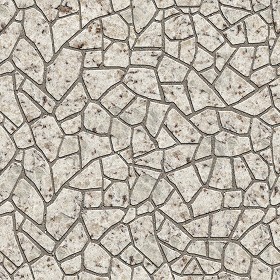 Textures   -   ARCHITECTURE   -   PAVING OUTDOOR   -   Flagstone  - Granite paving flagstone texture seamless 05886 (seamless)