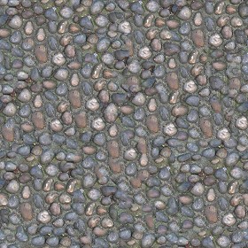 Textures   -   ARCHITECTURE   -   ROADS   -   Paving streets   -  Rounded cobble - Rounded cobblestone texture seamless 07504