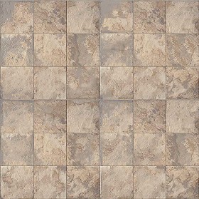 Textures   -   ARCHITECTURE   -   PAVING OUTDOOR   -   Pavers stone   -  Blocks regular - Slate pavers stone regular blocks texture seamless 06232